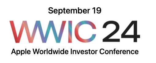 Apple Worldwide Investor Conference - WWIC 24 - September 19, 2024